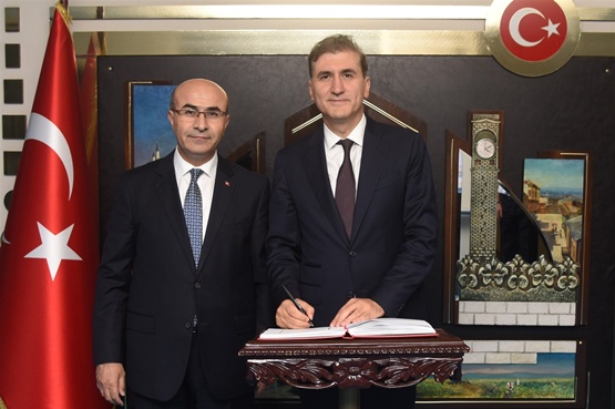 MÜSTEŞAR GÜMÜŞ VALİLİK ZİYARETİNDE