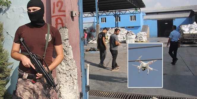 Drone'li özel harekatlı sayaç denetimi