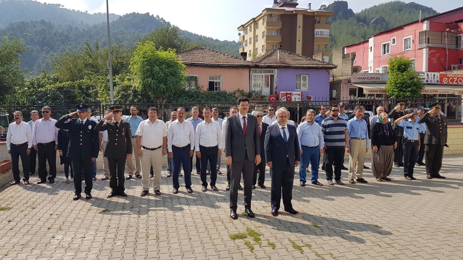 Feke’de Zafer Bayramı kutlaması
