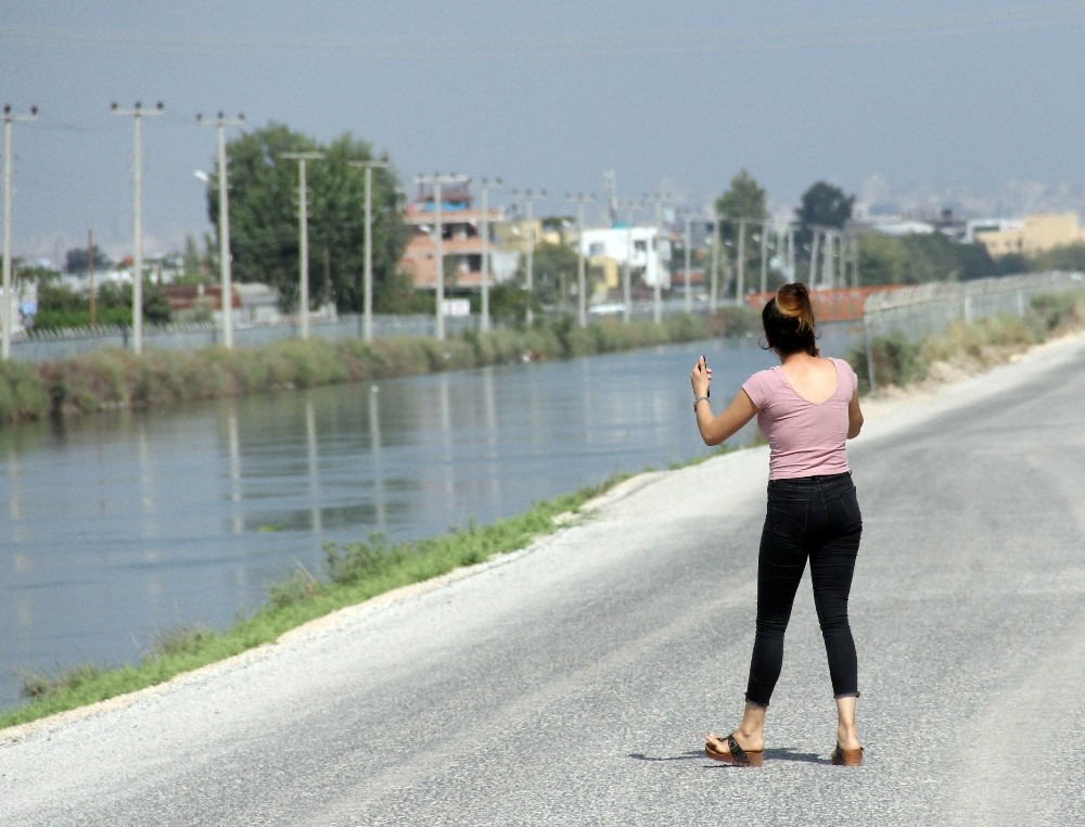 Atladığı sulama kanalında kayboldu