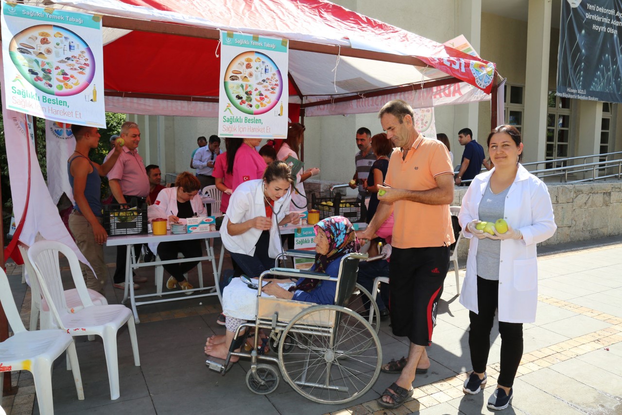 Büyükşehir’den sağlıklı yaşam çadırı
