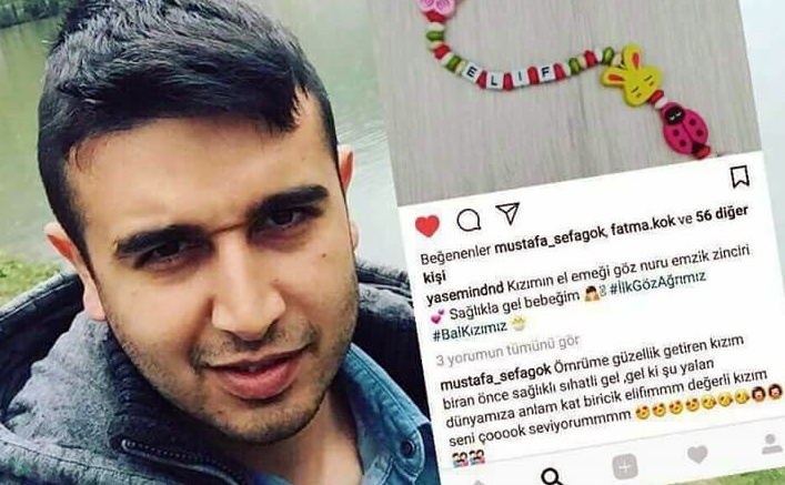 Elif, şehit babasını göremeyecek