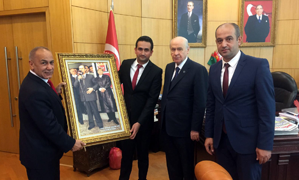 Gökçe’den Bahçeli’ye hizmet brifingi