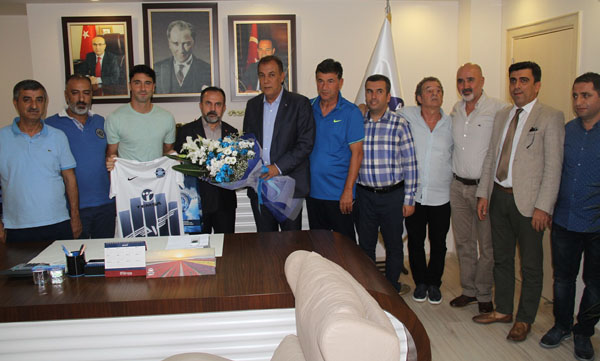Tamer Dağlı'dan Adana Demirspor'a ziyaret