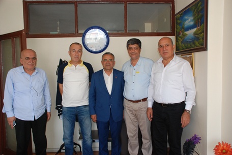 Kızılelma'dan gazetemize ziyaret