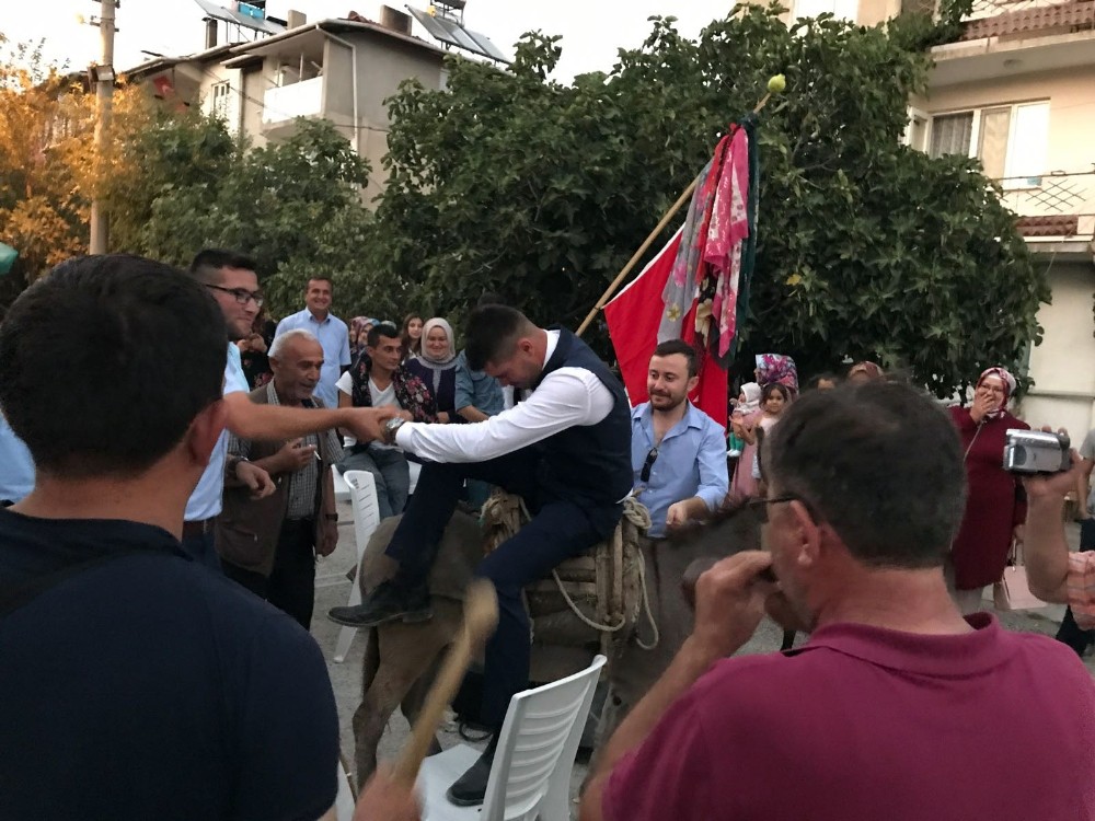 Damada eşek şakası