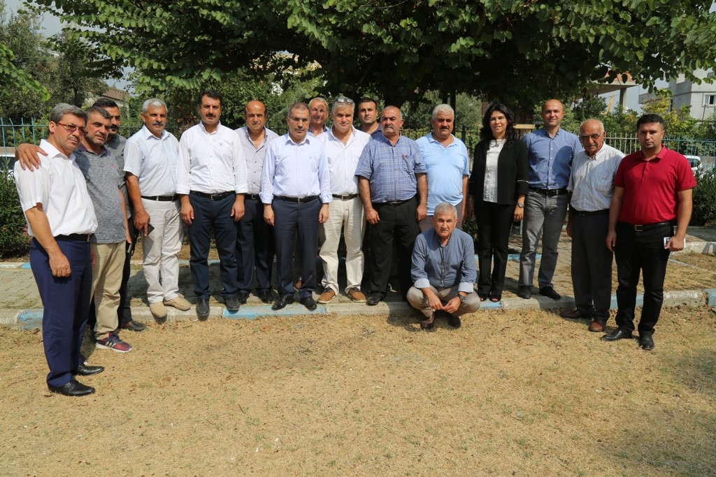 Çelikcan, muhtarlarla biraraya geldi