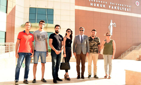 Adana Barosu'ndan Hukuk Fakültesi'ne ziyaret