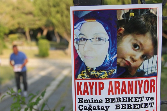 Evli kadın, 6 yaşındaki oğluyla kayıp