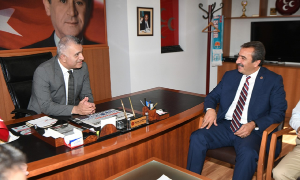 Soner Çetin'den Sertan Duran'a ziyaret