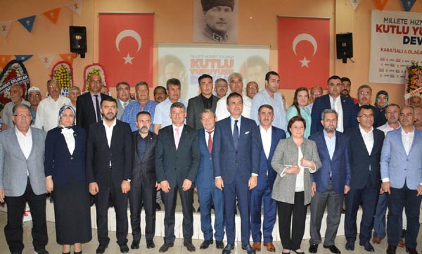 AK Parti Karaisalı ve Aladağ kongreleri yapıldı