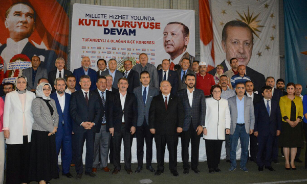 AK Parti Saimbeyli ve Tufanbeyli ilçe kongreleri