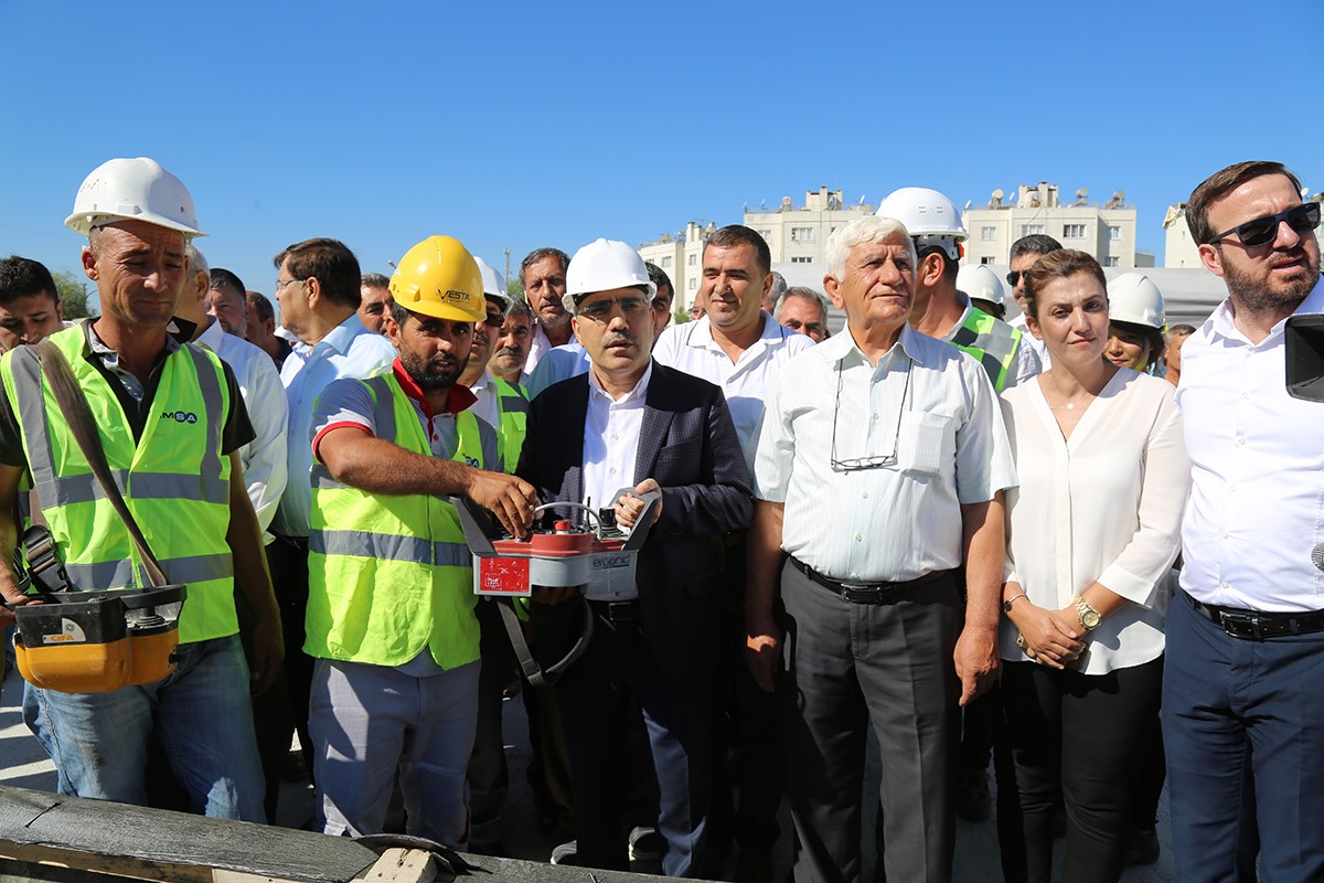 Atakent Spor Kompleksi'nin temeli atıldı