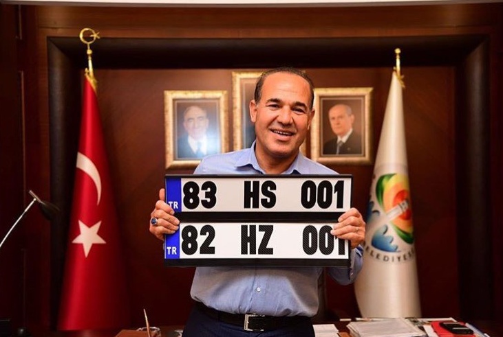Sözlü'den yeni plakalı Bahçeli desteği