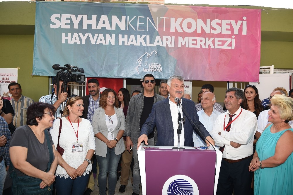Seyhan Kent Konseyi Hayvan Hakları Merkezi açıldı