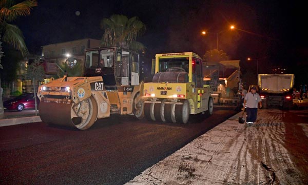 Adana’da asfalt seferberliği tam gaz