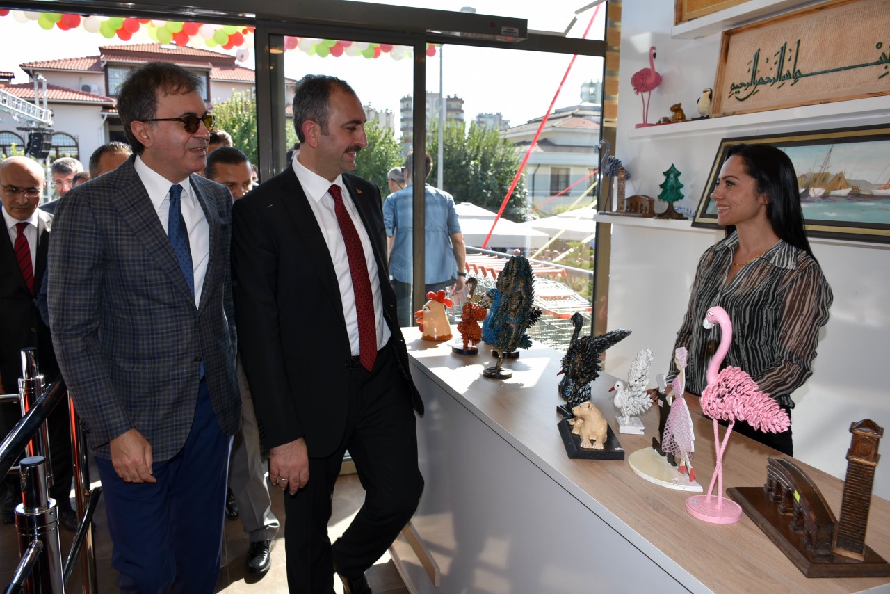 Göltepe Eğitim Tesisleri’ne ‘çifte Bakan’lı açılış