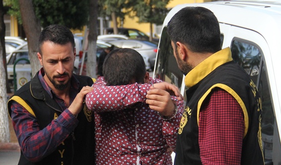 Motosikleti çaldı tuvalette yakalandı