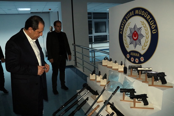 Operasyonda ele geçti emniyet müdürü bile şaşırdı