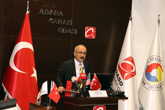 Bakan Elvan Adana'da