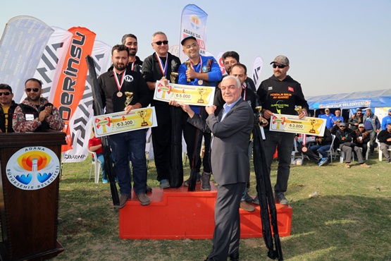 Amatör balıkçılar Adana’da yarıştı