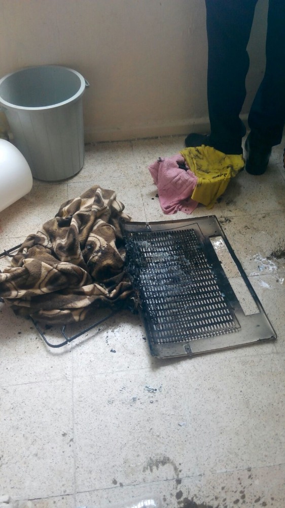 Ocakta yağı unuttu, kocası çıkan yangında zehirlenerek öldü