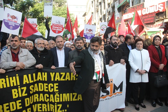 Kudüs için Adana ayakta