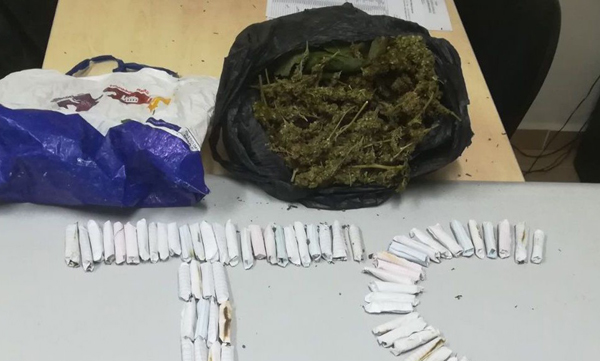 Tarlada uyuşturucu satışına baskın
