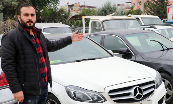 20 milyon lira değerindeki araçlar çürümeye terk edildi