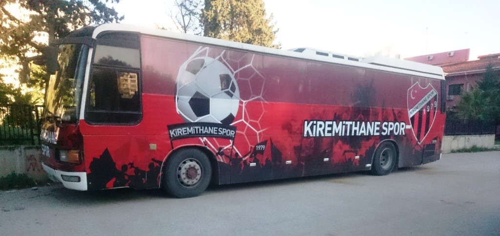 Kiremithanespor otobüsüne kavuştu
