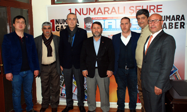 Sarıçam Ak Parti’den gazetemize ziyaret