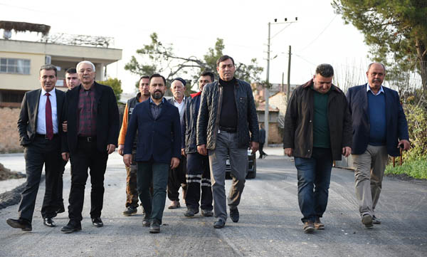 Sarıçam’da Ünlüce Mahallesi asfaltlanıyor