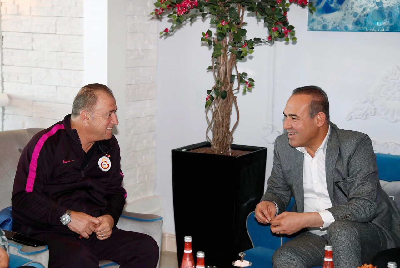 Sözlü’den imparator Fatih Terim’e hayırlı olsun ziyareti