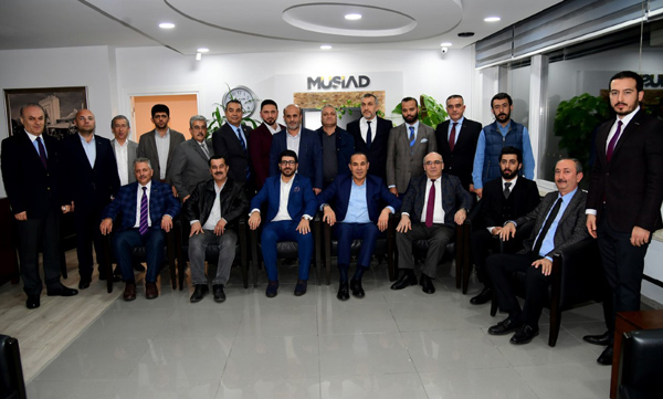 Sözlü’den MÜSİAD’a nezaket ziyareti