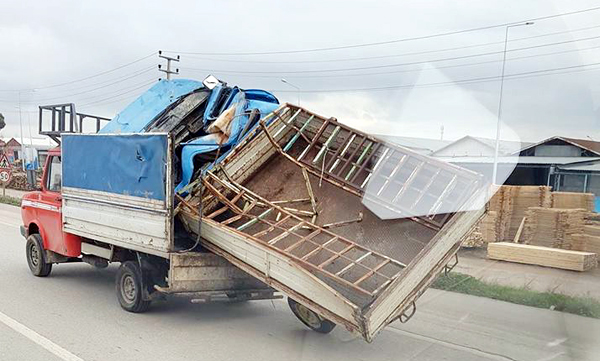 Trafikte tehlikeli taşımacılık