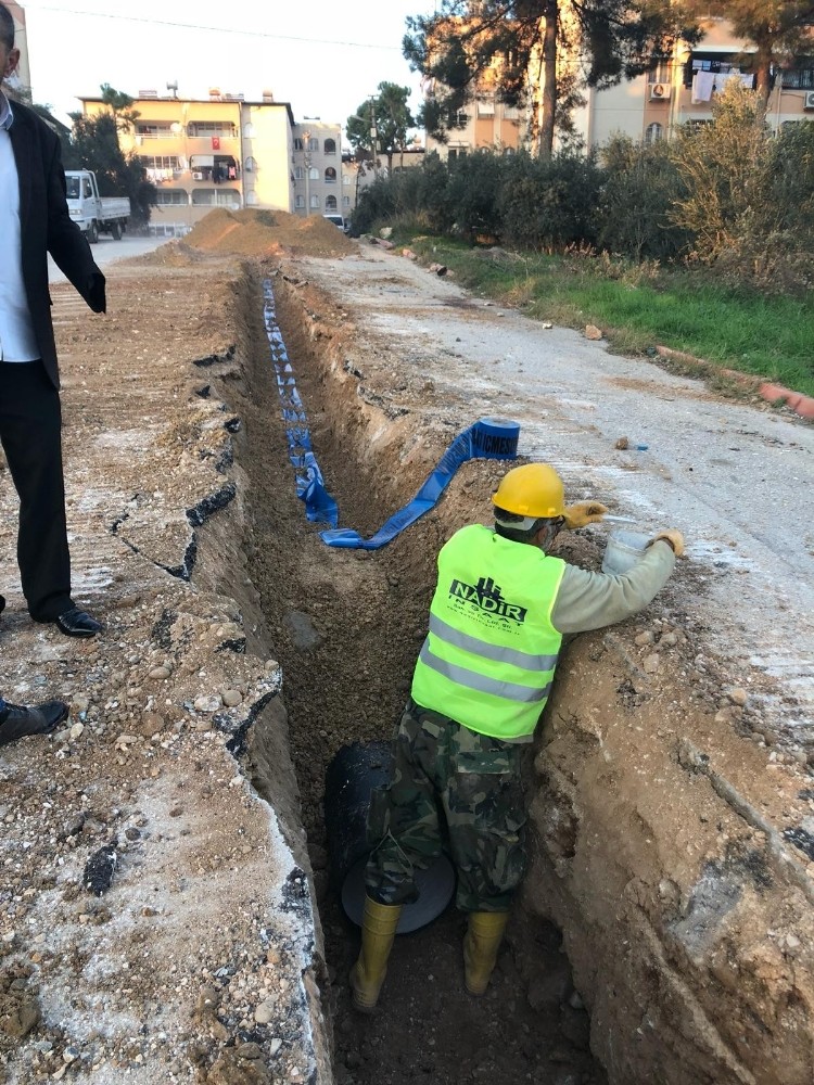 ASKİ 40 yıllık boruları değiştiriyor
