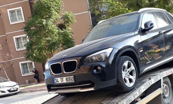 İstanbul’da çalınan lüks otomobil Adana’da bulundu