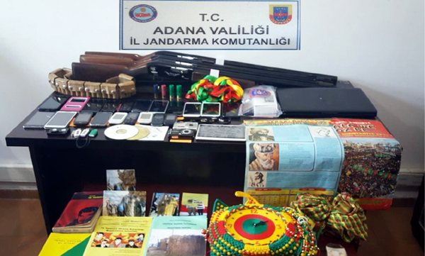 Adana'da çadırlara terör operasyonu: 11 gözaltı
