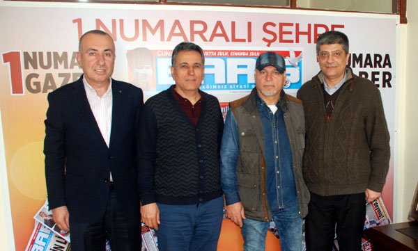 Gazeteci dostları ağırladık