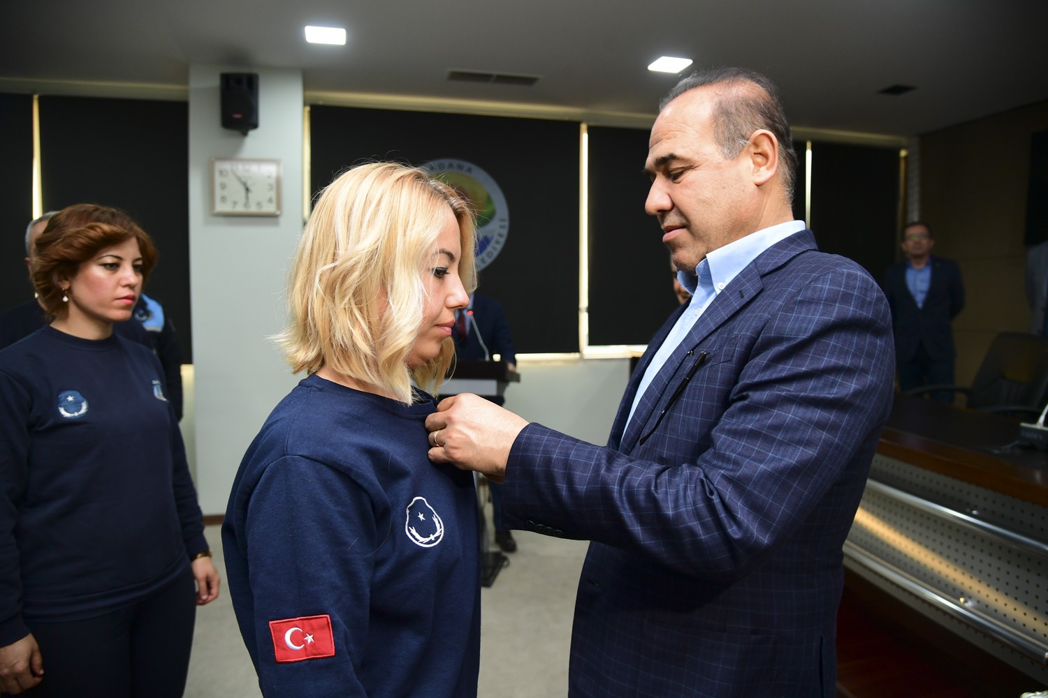 Zabıtada terfi töreni